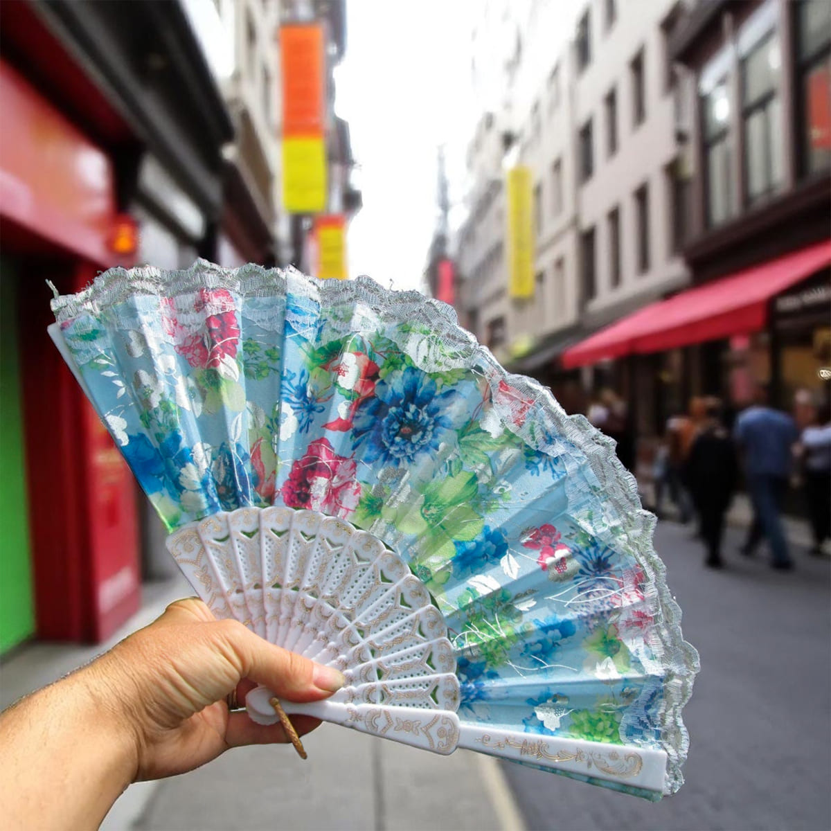 Miniatura 3 de Abanico De Mano X2 Plegable GM2024-340